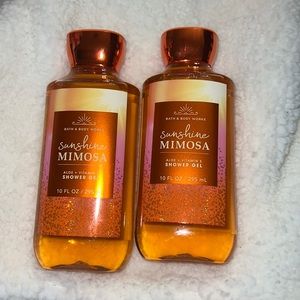 BBW 2pc shower gels SUNSHINE MIMOSA